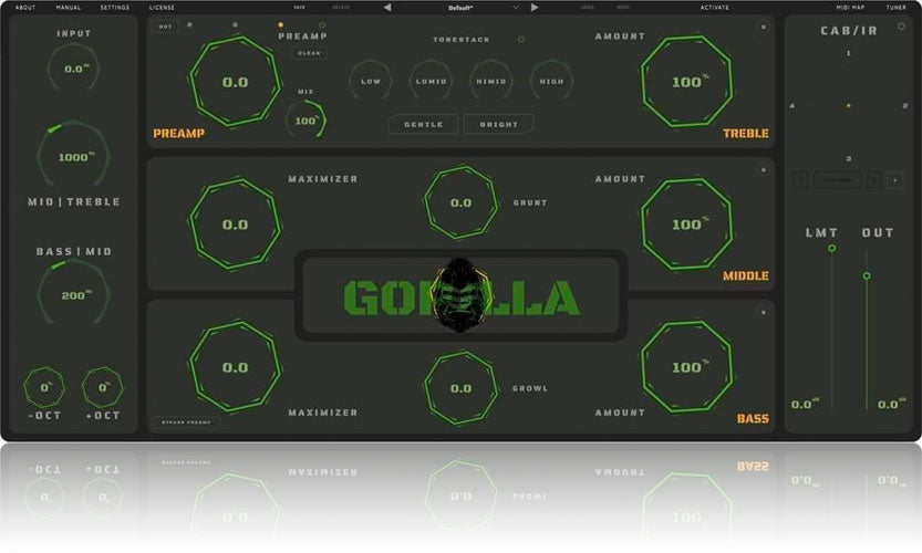 Aurora DSP Gorilla Bass Amp Plugin