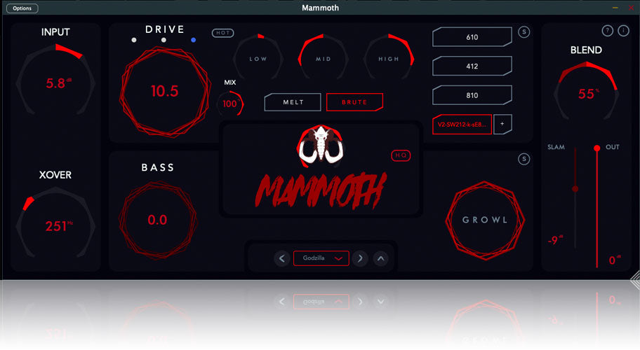 Aurora DSP Mammoth Bass Amp Plugin