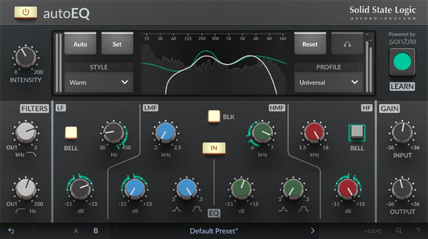 SSL autoEQ