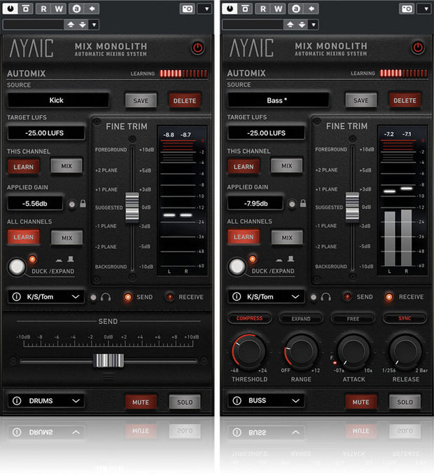 AYAICWARE Mix Monolith Automatic Mixing Plugin