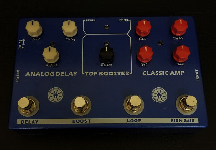Mosky Audio Tone Makestation AC30 Simulator + Delay Triple Pedal