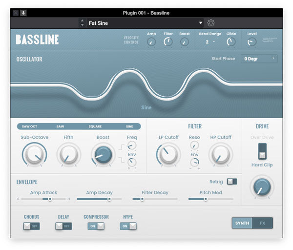 Air Music Tech Bassline