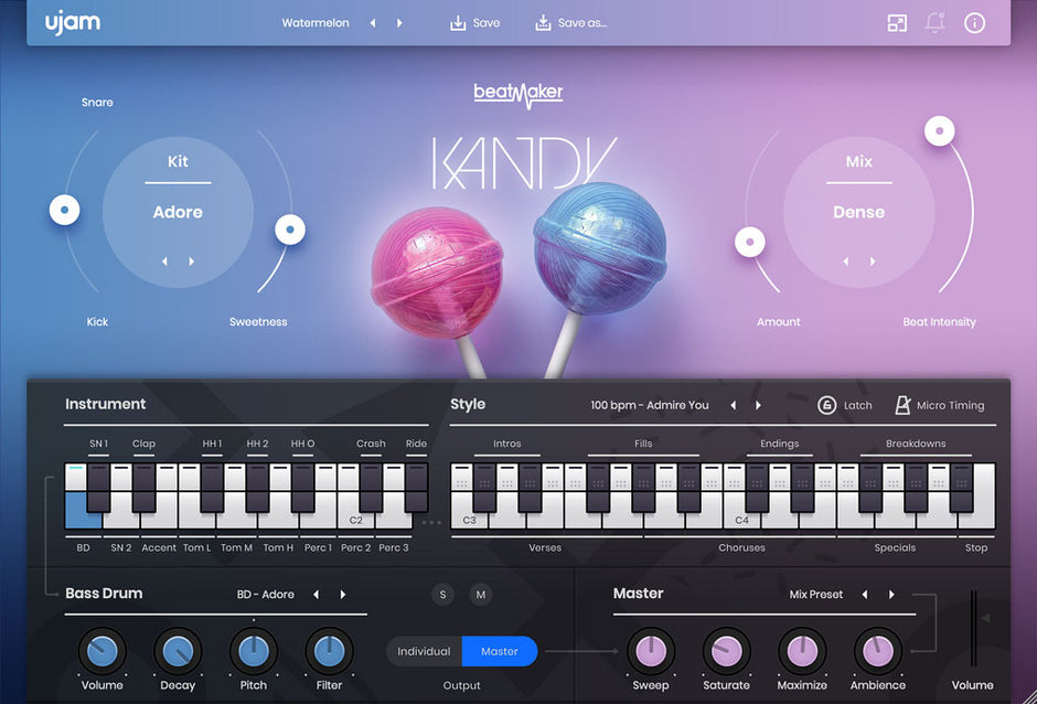 UJAM Instruments Beatmaker KANDY Loyalty
