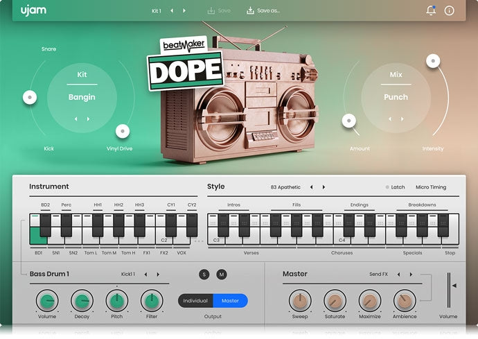 UJAM Instruments Beatmaker DOPE 2 Crossgrade