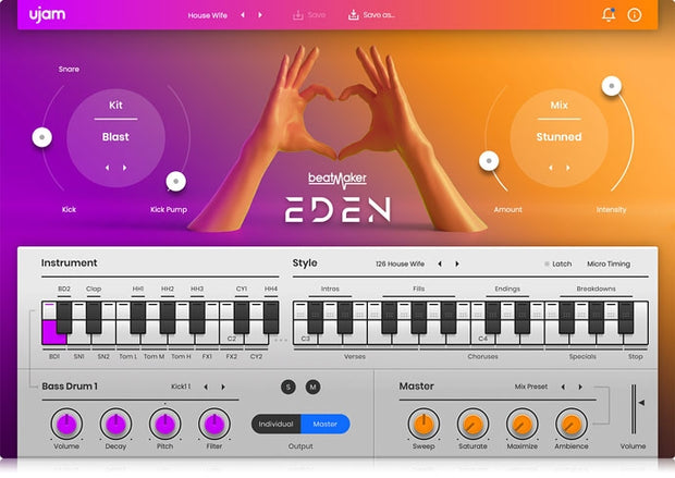 UJAM Instruments Beatmaker EDEN 2 Plugin