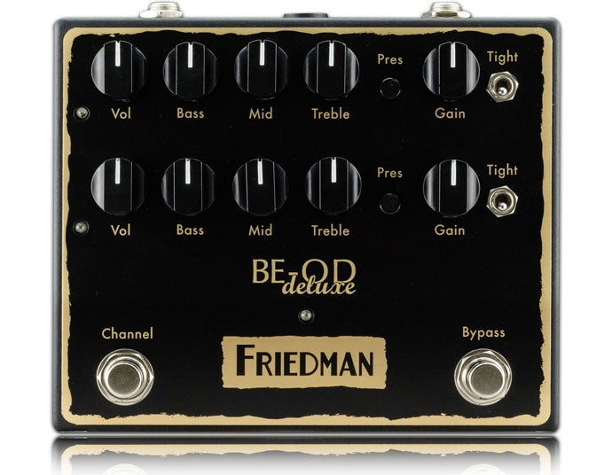 Friedman Amplification BE-Deluxe Overdrive Push Button Pedal