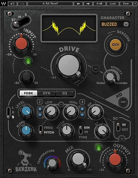 Waves Berzerk Distortion Plugin