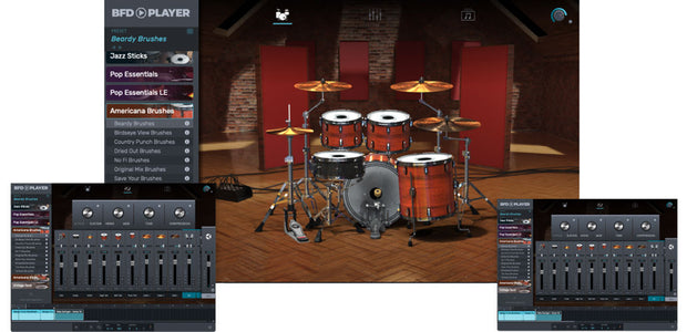 BFD Drums Americana Brushes for BFD Player