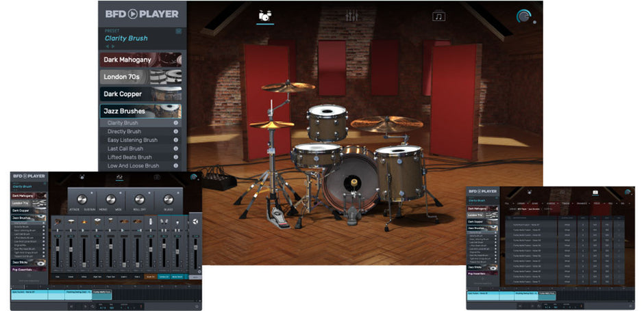 BFD Drums Jazz Brushes for BFD Player