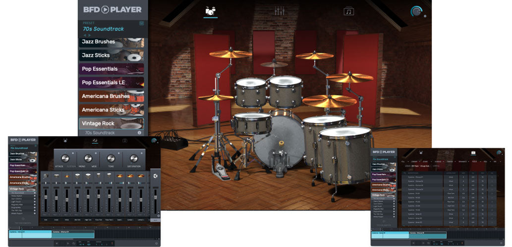 BFD Drums Vintage Rock for BFD Player