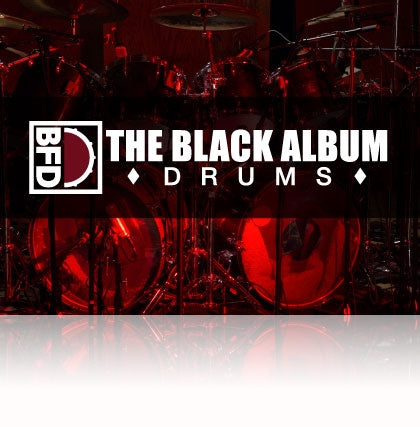 BFD Drums The Black Album Drums Library