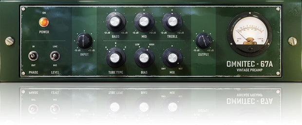 Black Rooster Audio OmniTec-67A Vintage Preamp Plugin