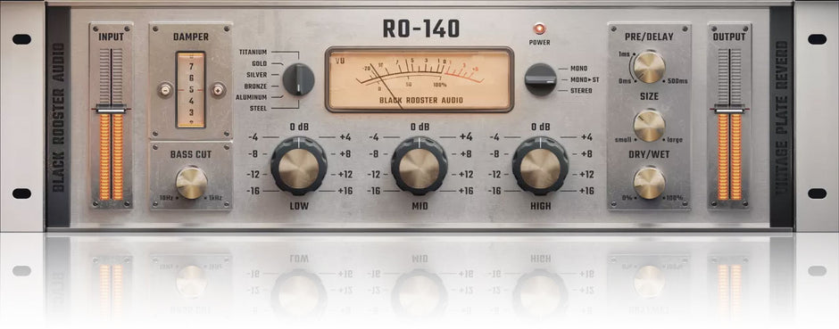 Black Rooster Audio RO-140 Vintage Plate Reverb