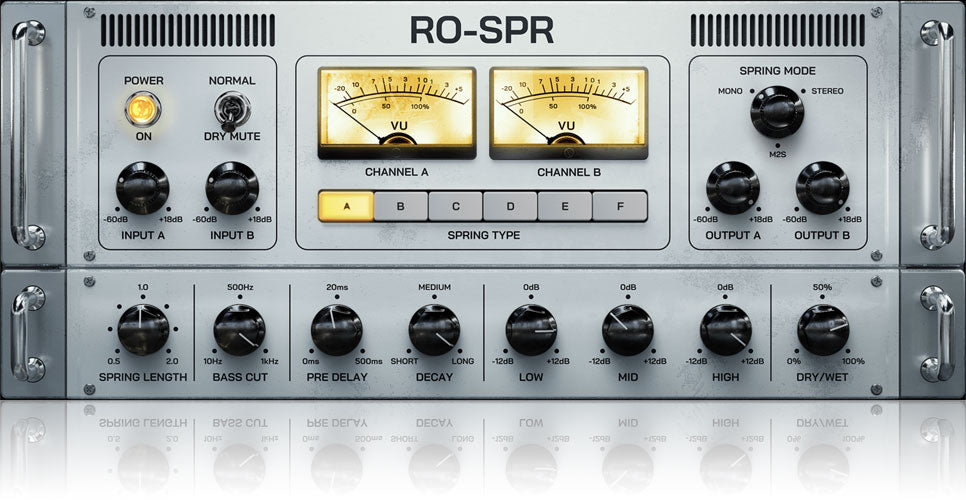 Black Rooster Audio RO-SPR Vintage Spring Reverb Plugin
