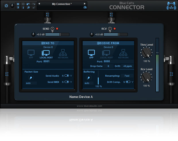 Blue Cat Audio Connector