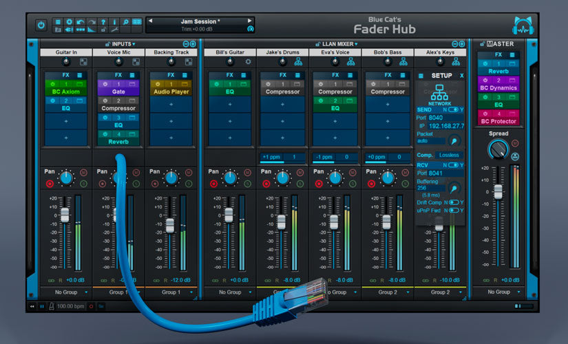 Blue Cat Audio Fader Hub