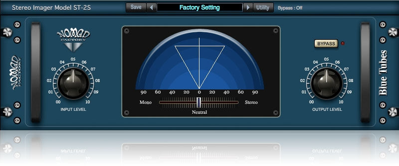 Nomad Factory Blue Tubes Stereo Imager ST2S