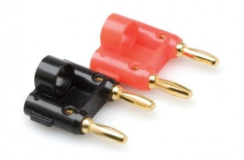 Hosa BNA-100 Connector, Dual Banana, 2 pc