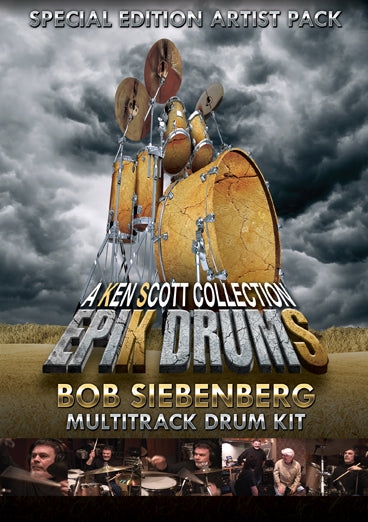 Sonic Reality EpiK DrumS - Bob Siebenberg Kit for BFD 2