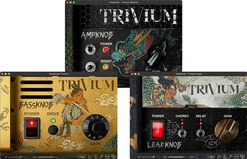 Bogren Digital Trivium Ampknob Bundle