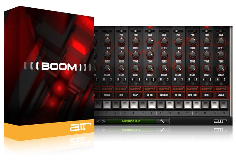 Air Music Tech Boom Drum Machine Plugin