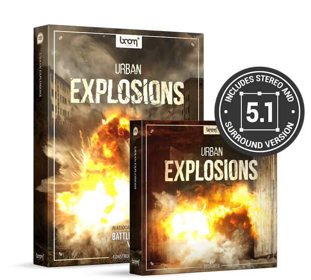 BOOM Library: Urban Explosions - Bundle