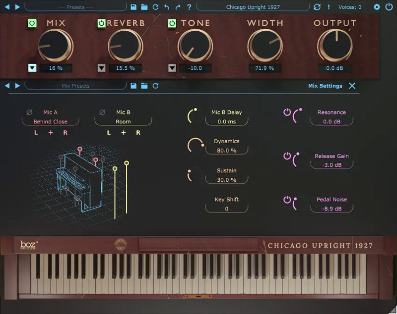 Boz Digital Labs Chicago Upright 1927 Lite