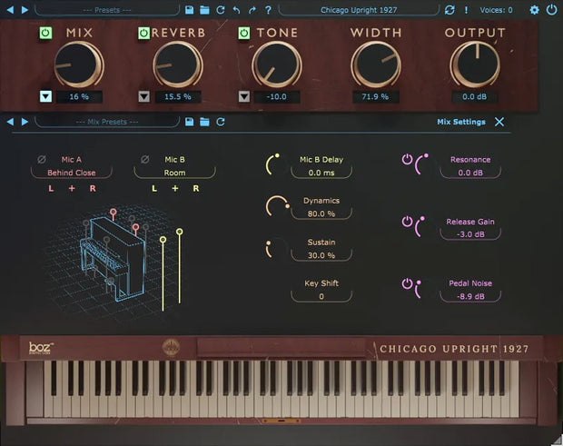 Boz Digital Labs Chicago Upright 1927 Lite