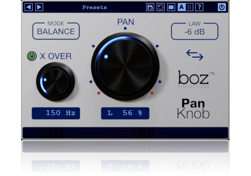 Boz Digital Labs Pan Knob Plugin