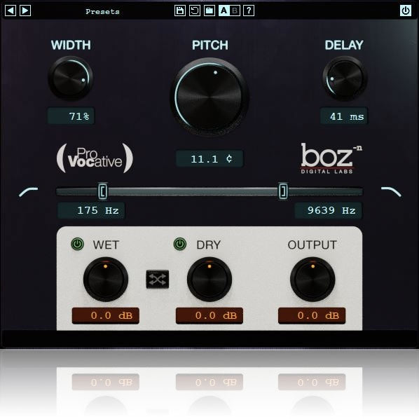 Boz Digital Labs ProVocative Vocal Detuner/Thickener Plugin