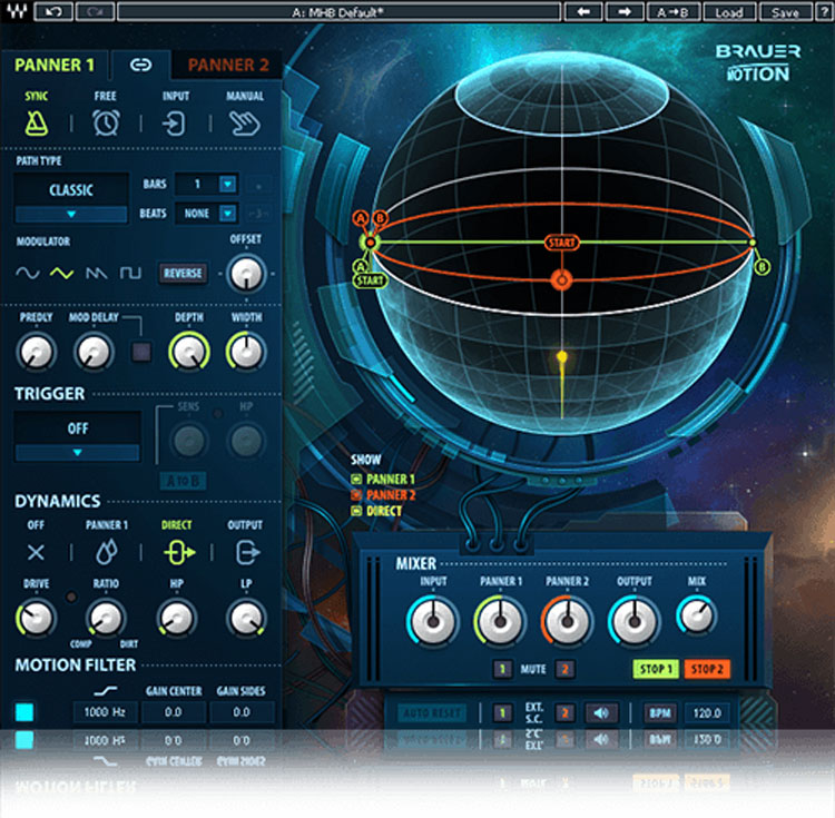 Waves Brauer Motion Auto Panner Plugin