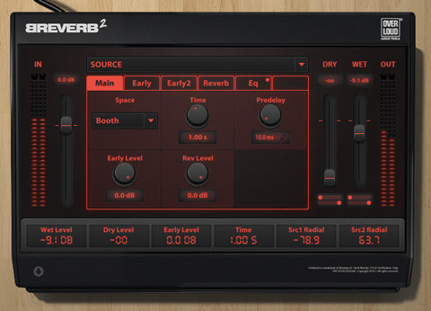 Overloud Breverb 2 Digital Reverb Suite