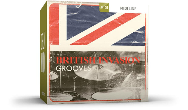 Toontrack British Invasion Grooves Drum MIDI