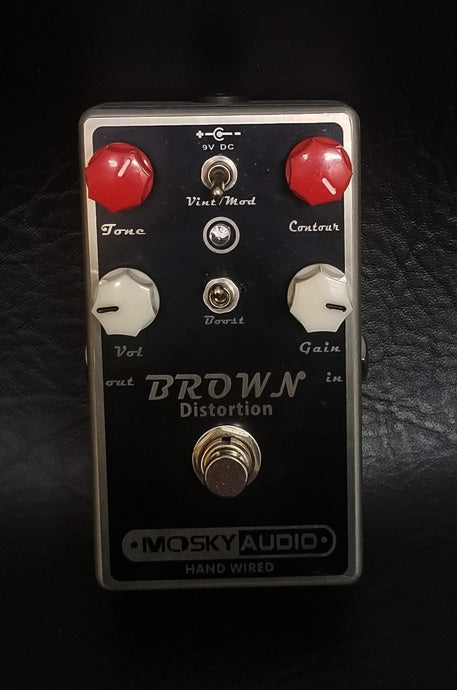 Mosky Audio Brown Hand-Wired Distortion Pedal
