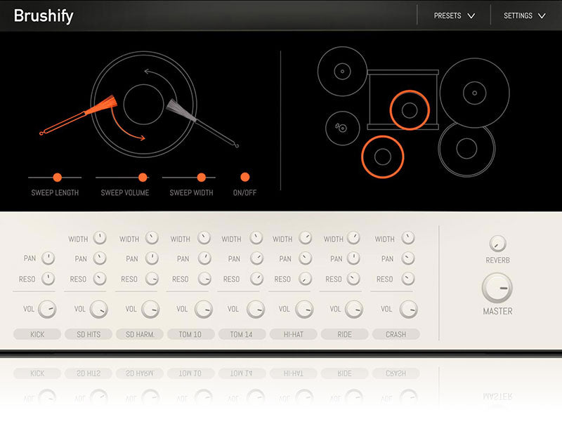 Sampleson Brushify Brush Drum Kit