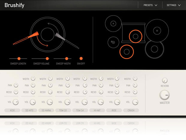 Sampleson Brushify Brush Drum Kit