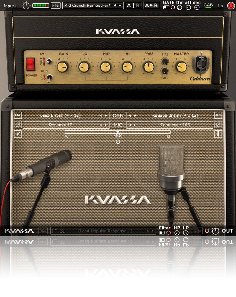 Kuassa Amplifikation Caliburn Amplifier Plugin