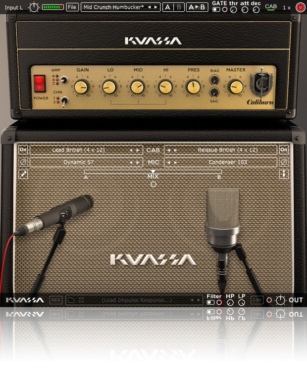 Kuassa Amplifikation Caliburn Amplifier Plugin