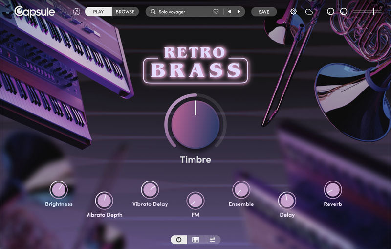 Capsule Audio Capsule Retro Brass