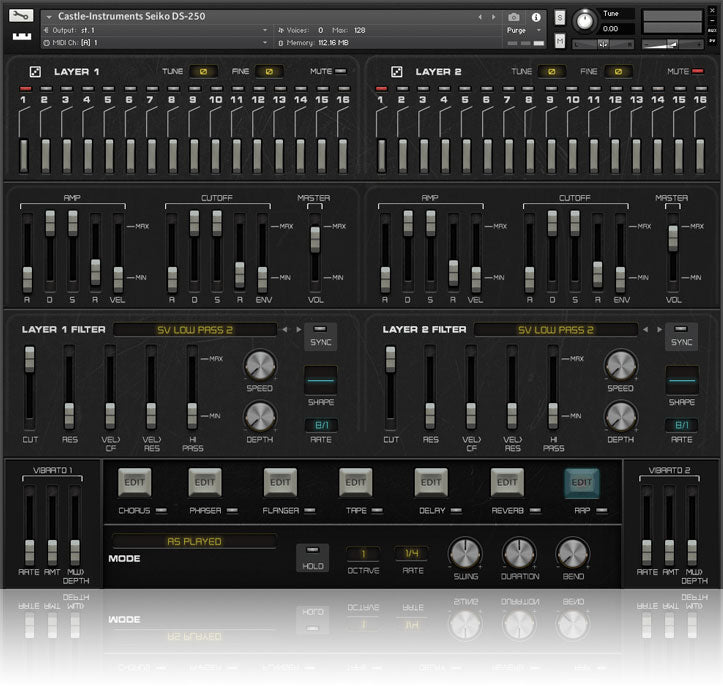 Castle Instruments DS-2500 Kontakt Library