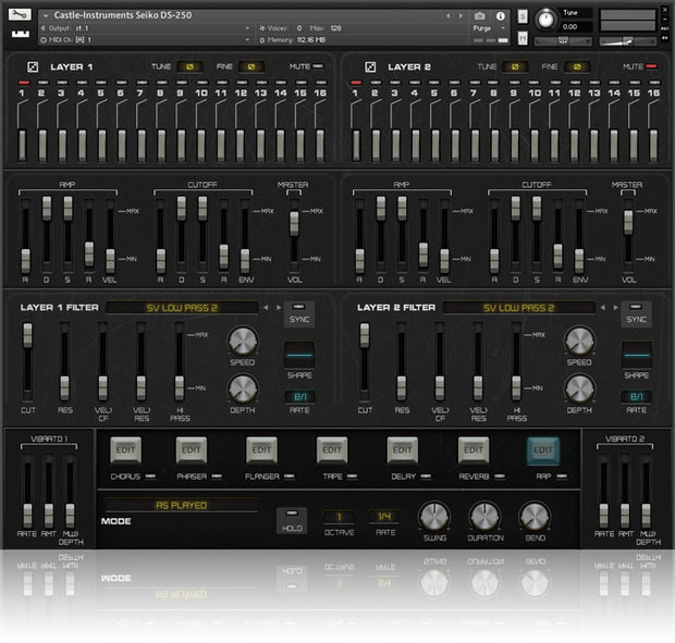 Castle Instruments DS-2500 Kontakt Library