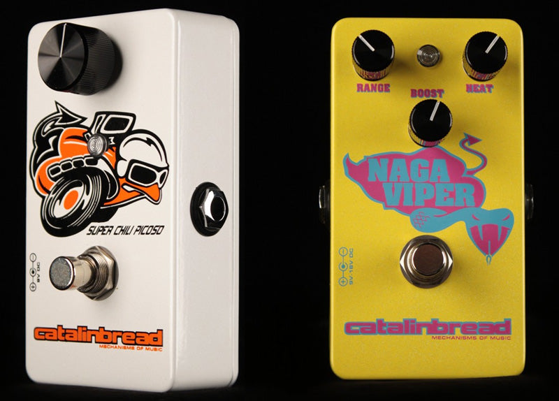 Catalinbread Super Chili Picoso + Naga Viper Treble Boost Pedal Combo