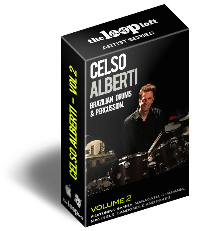 The Loop Loft Celso Alberti Brazilian Drums & Percussion Vol. 2
