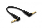 Hosa CGK-001.5RR Edge Guitar Patch Cable, Neutrik Right-angle to Same, 18 in