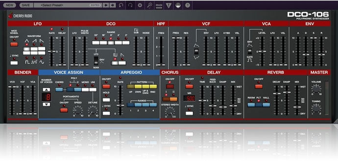 Cherry Audio DCO-106 Synthesizer Plugin