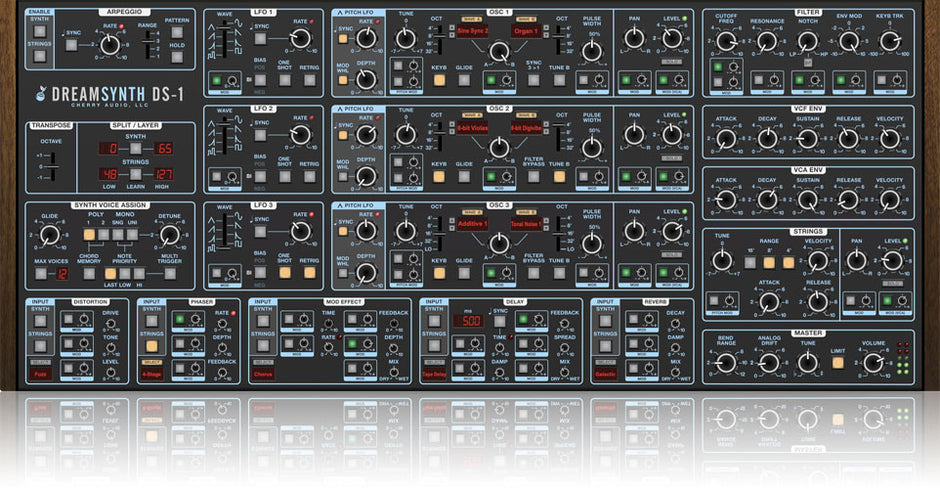 Cherry Audio Dreamsynth Hybrid Analog+Digital Synthesizer Plugin