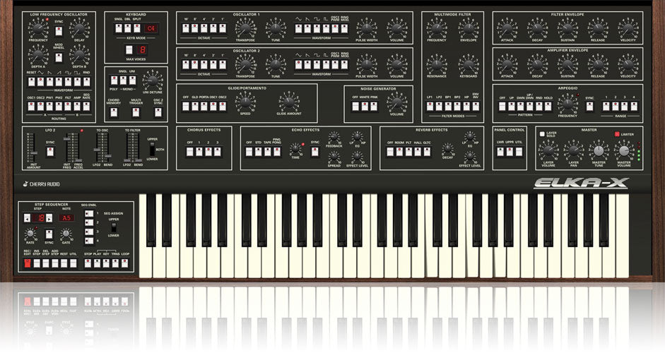 Cherry Audio Elka-X Synthex Synthesizer Plugin