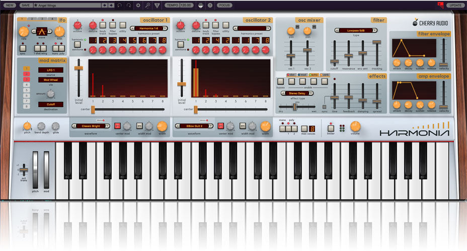 Cherry Audio Harmonia Additive Synthesizer Plugin
