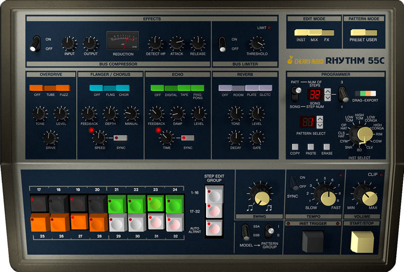 Cherry Audio KR-55C Drum Machine