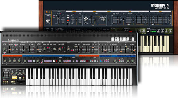 Cherry Audio Mercury Collection Jupiter-6 + Jupiter-4 Bundle